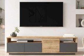 Design TV asztal Belisario II 180 cm antracit