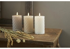 LED gyertya (magasság 15 cm) Flamme Swirl – Star Trading