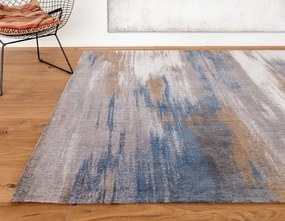 Grizelda szőnyeg szürke kék 80x150cm