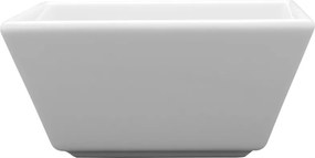 Lubiana Classic Saláta tálaló Snackekhez Fehér Négyzet alakú tál 8,5 cm