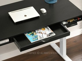 PC asztal Osto 120 (fekete fa + fekete). 1109827