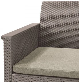 Emma Balcony quatro műrattan kerti bútor szett chicago asztallal