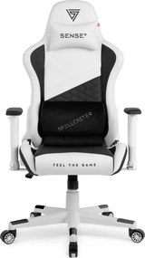 Gamer szék SENSE7 Spellcaster Senshi Edition fotel fehér