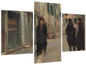 Kép - John Singer Sargent, Street in Venice, reprodukciók (90x60 cm)