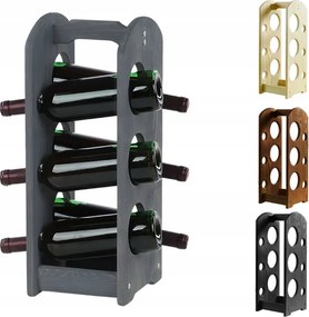 Bortartó állvány bortartó állvány alkoholtartó fa bortartó állvány 6cipő