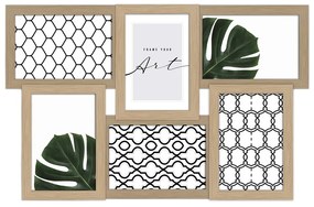 Natúr színű fali képkeret 44x27 cm Beech – knor