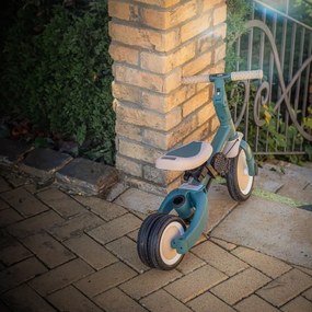 PETITE&amp;MARS - Gyermek tricikli 5in1 TURBO Misty Green