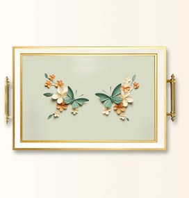Üveg tálca, 38×24 cm – TPB9932