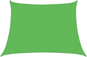 vidaXL világoszöld HDPE napvitorla 160 g/m² 4/5 x 3 m