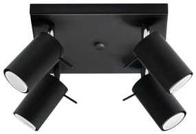 Brilagi - LED Spotlámpa ASMUS 4xGU10/7W/230V fekete