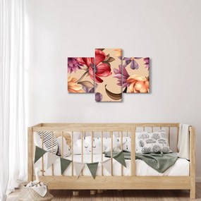 Kép - Vintage virágok (90x60 cm)