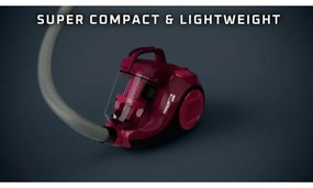 Rowenta - Porzsák nélküli porszívó SWIFT POWER CYCLONIC 1,2l 750W/230V piros