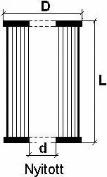 Bestway szűrőbetét II. 2 m³/h
