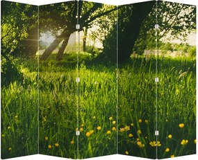 Paraván - Rét (210x170 cm)