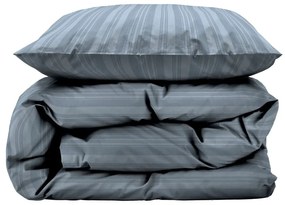 Világoskék egyszemélyes hosszabbított damaszt ágyneműhuzat 140x220 cm Noble – Södahl