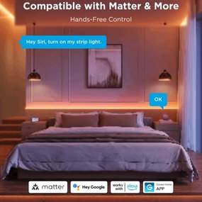 Govee - LED RGBICW Dimmelhető szalag COB 3780 diódák 3m Wi-Fi Matter