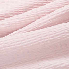 Goldea gyermek krepp ágyneműhuzat duo - festett szivárványok - púderrózsaszín hátoldal 140 x 200 és 70 x 90 cm