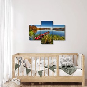 Egy piros pont képe (90x60 cm)