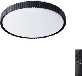 Brilagi - LED dimmelhető mennyezeti lámpa CORVO LED/72W/230V 3000-6000K fekete átm. 50 cm+távirányító