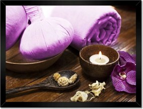 Poszterek keretben 40x30 Spa Welness Relaxáció