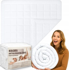 Egész évben használható paplan 160x200 cm Antiallergén hőszabályozás Tencel