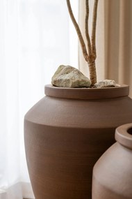 Pottery Pots Dafni virágcserép, gyökérbarna színű, több méretben - PotteryPots méret: M - ø 40 cm | m. 60 cm