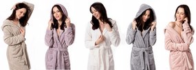 Női fürdőköpeny Rea DIAMOND grey S/M