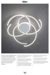 Redo 01-2748 - LED Dimmelhető mennyezeti lámpa ALIEN LED/75W/230V 3000K fehér