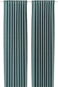 Ikea Majgull sötétítő függöny 145x300 szürke-türkiz