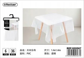 Átlátszó Abrosz Pvc 140x140 cm