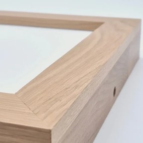 Brilagi-LED Dimmelhető lámpa WOODY FRAME LED/24W/230V tölgy 30x30 cm IP44 + távirányító