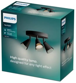 Philips - Spotlámpa CLEFT 3xGU10/5W/230V