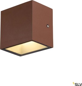 SLV 1002034 SITRA Modern Kültéri Fali Lámpa Rozsdás LED IP44