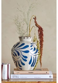 Krémszínű agyagkerámia váza (magasság 24 cm) Heikki – Bloomingville