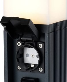 Brilagi -Kültéri lámpa 2 db SCHUKO aljzattal PILLAR 1xG9/11W/230V IP44 antracit