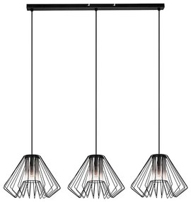 Rabalux 72371 - Csillár zsinóron EMERENCIA 3xE27/40W/230V