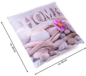 NEXOS Dekoratív párna LED világítással  home 38 x 38 cm