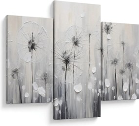 Kép - Pitypang, festés (90x60 cm)