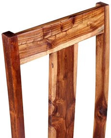 4 db tömör fa étkezőszék