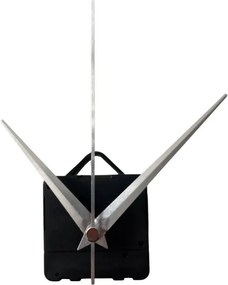 Ezüst hegyes alumínium óramutatók 11 / 8,5 cm