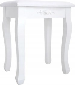 WHITE BARROCO taburett