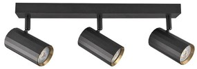 Spotlámpa NICEA 3xGU10/10W/230V fekete