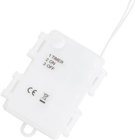 2 db meleg fehér karácsonyi fények karácsonyfa sziluett 50 LED