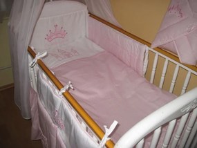 4 részes babaágynemű szett - Én Hercegnőm - bébi méret - AZONNAL VIHETŐ