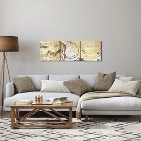Kép - Kollázs (órával) (90x30 cm)