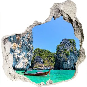 3d-s lyuk vizuális effektusok matrica Csónak thaiföld nd-p-66910286