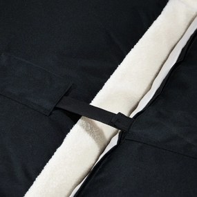 Világosszürke buklé babzsákfotel Mass Open Modul 90 – SLOWDOWN