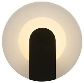 Searchlight 95410BK - LED fali lámpatest TARGET LED/7W/230V fekete