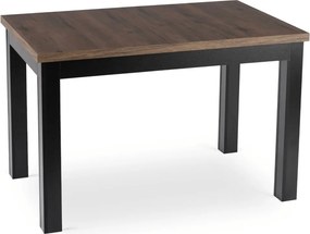 SKUBI bővíthető asztal 120-160 cm dió-fekete