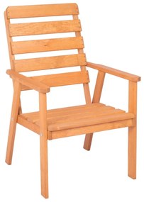 Tömörfa négyszemélyes kerti étkezőgarnitúra Sylva – Rojaplast